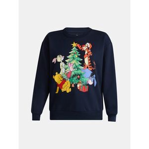 Disney Women’s Winnie The Pooh Christmas Light-Up Fleece Sweatshirt
